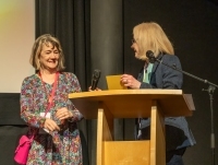 Anwen Hurt and Julia Vickers at the Ospreys (Tony Marsh)